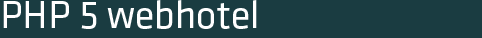 Webhoteller med PHP eller Ruby On Rails